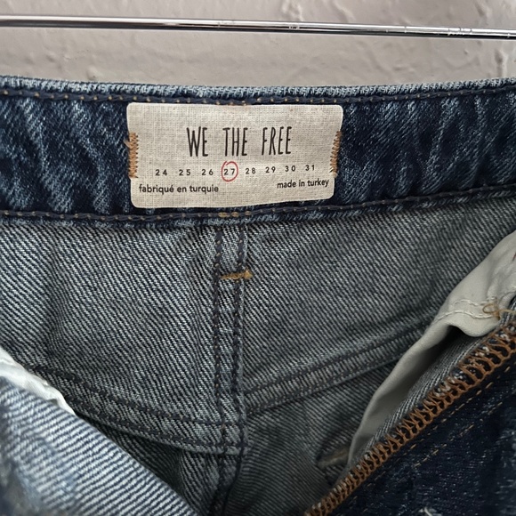 Free People We The Free Harvey Denim Mini Skirt Size 27 NWT - Picture 7 of 10